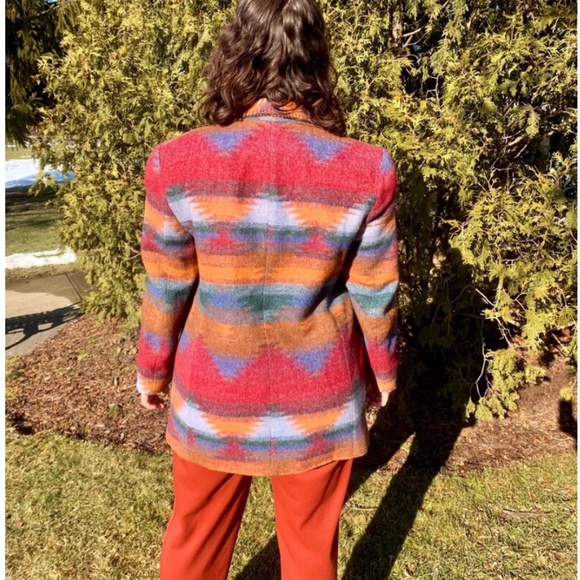 70’s Style Red Jacket - Picture 3 of 3